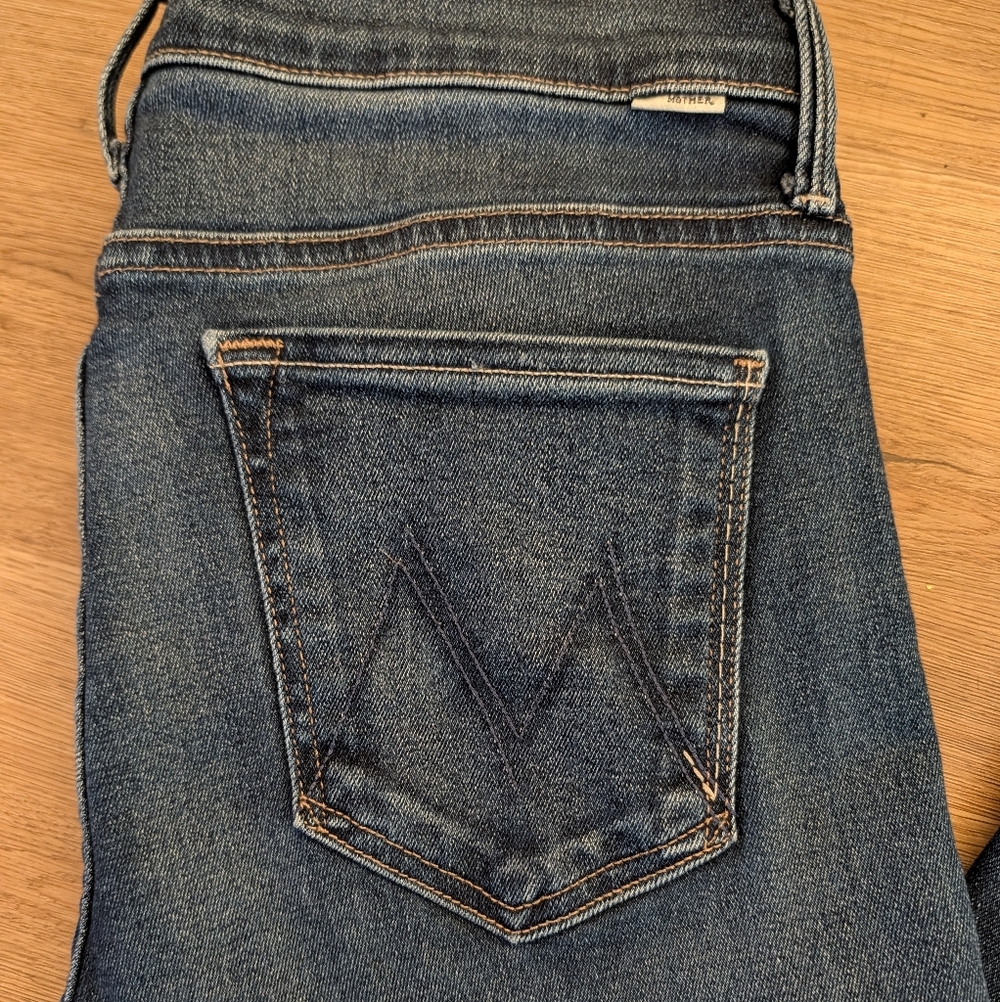 MOTHER Weekender Stretch Denim in Taking Chances sz 31 - Picture 15 of 15
